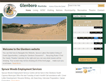 Tablet Screenshot of glenboro.com